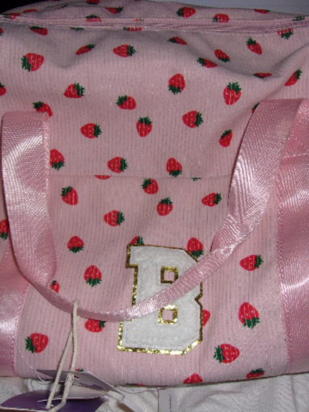 Vogewood Strawberry Duffle bag Kids overnight Bag Ballet Cheer Dance